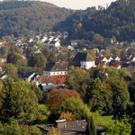 Panoramablick auf Lügde